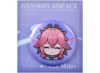 Значок Chibi Expressions Character Can Badge Yae Miko
