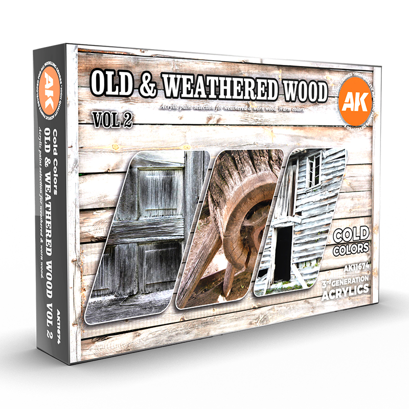 AK: OLD & WEATHERED WOOD VOL2 AK11674 (6 шт)