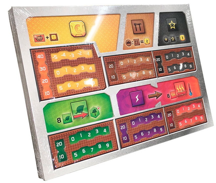 Покорение Марса. Двухслойные планшеты (набор из 5 штук)