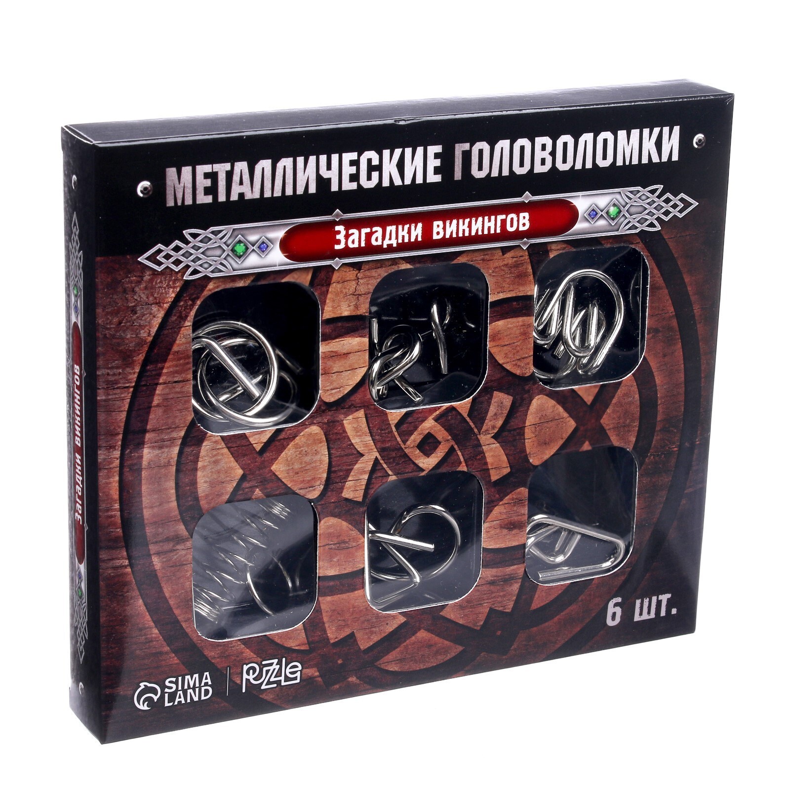 Набор головоломок "Загадки Викингов" (6 шт)