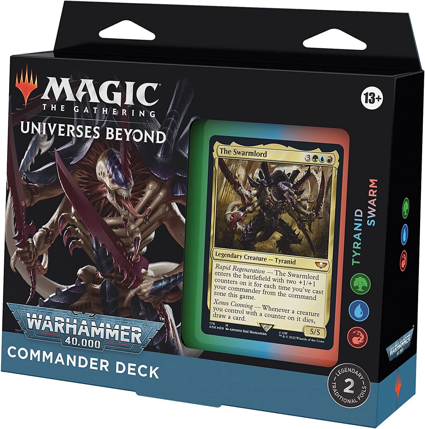 MtG (АНГ): Universes Beyond: Warhammer 40.000. Commander Deck: Tyranid Swarm