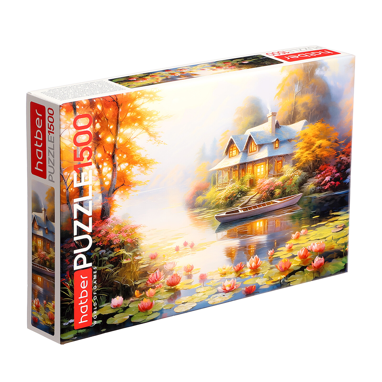 Пазл Hatber "Кувшинки" на 1500 детал.