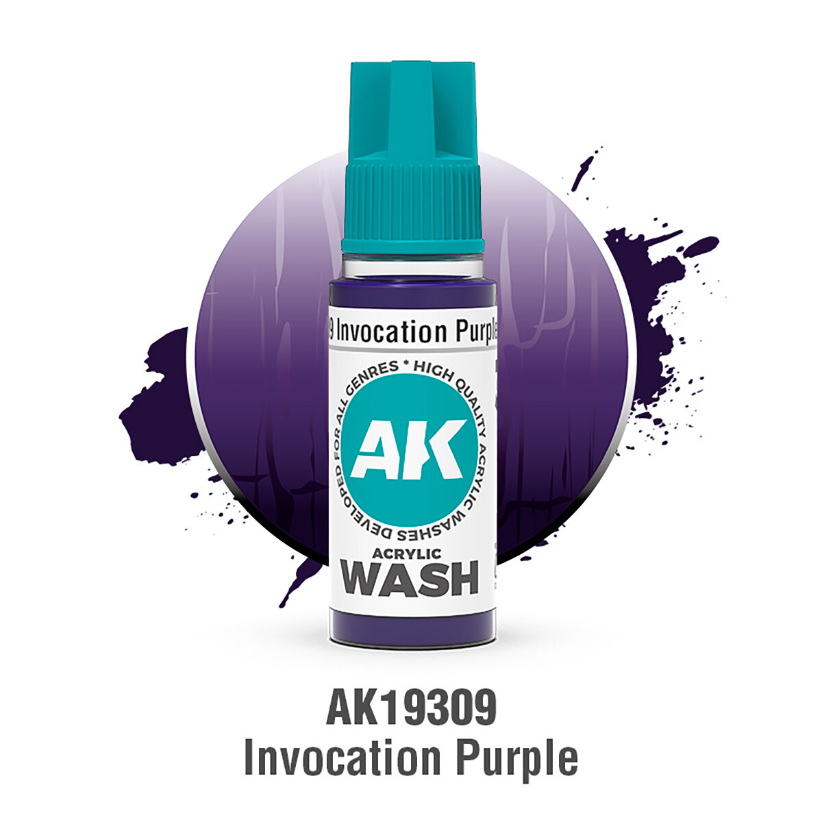 AK Acrylic Washes: Invocation Purple AK19309