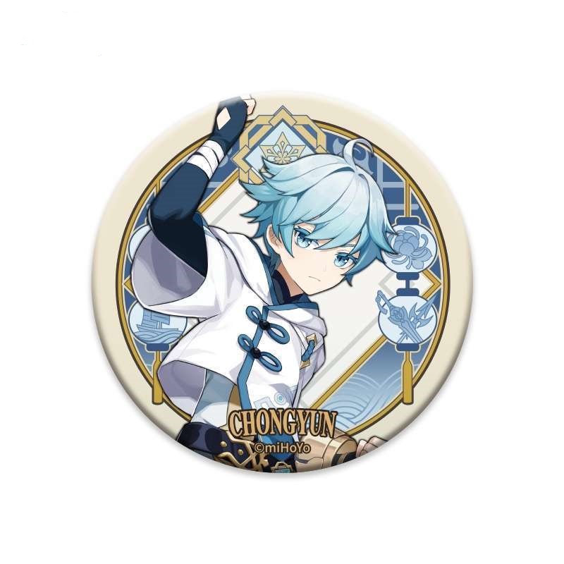 Значок Liyue Harbour Character Can Badge Chongyun