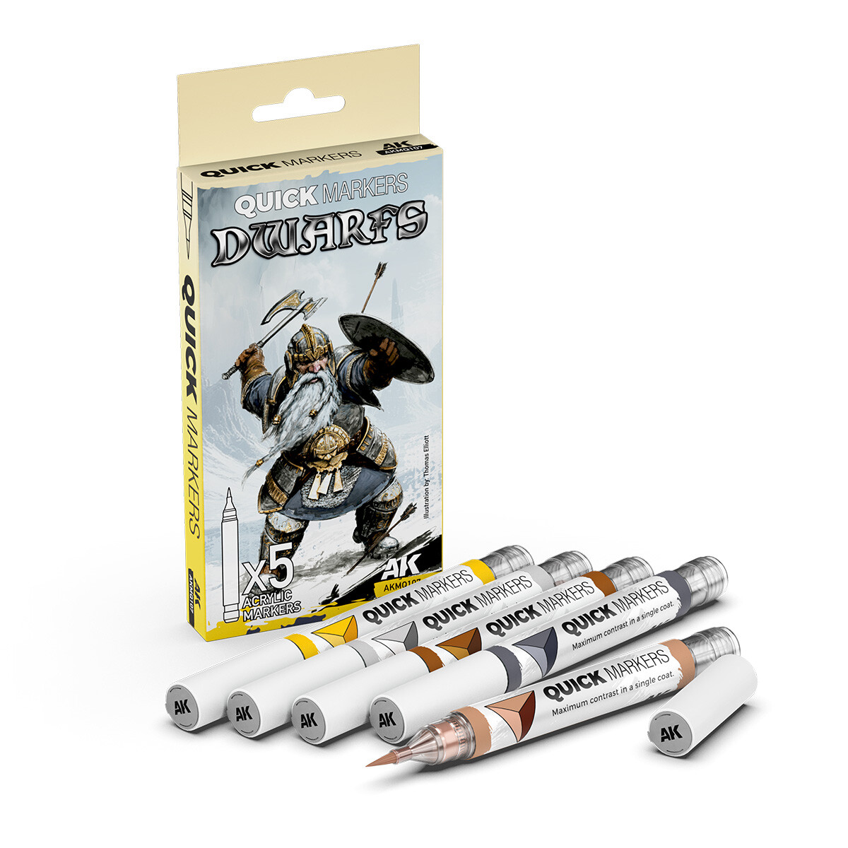 AK QUICK MARKER SET DWARFS AKMQ107