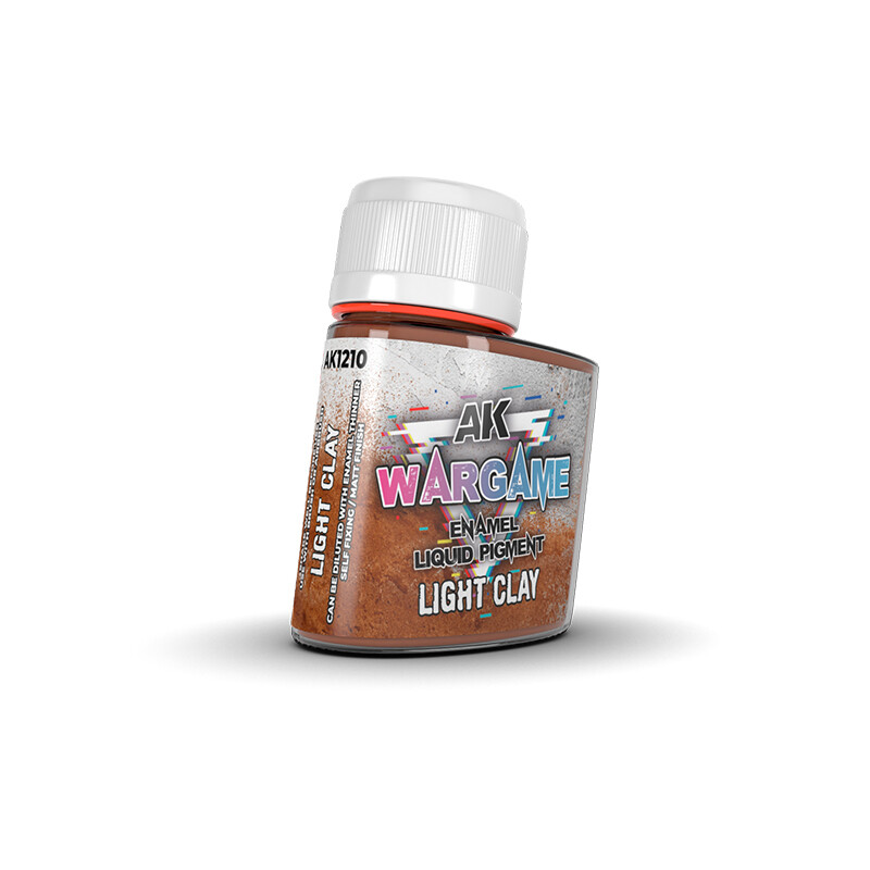 AK WARGAME LIQUID PIGMENT Light Clay AK1210 35ml
