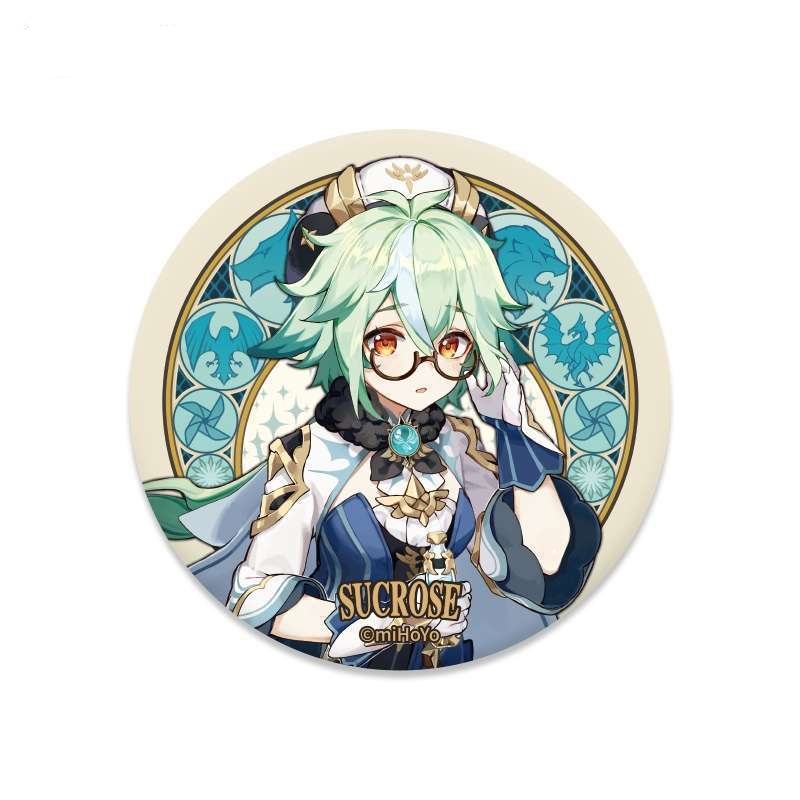 Значок Mondstadt Can Badge Sucrose