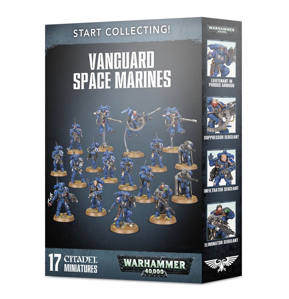 WH40K:  Start Collecting! Vanguard Space Marines