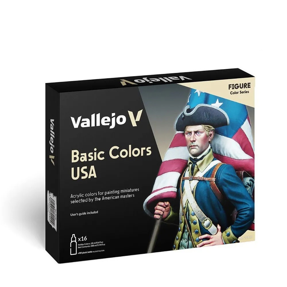 Vallejo Model Color: Basic Colors USA 70.140 (16)