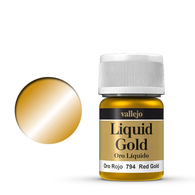 Vallejo Liquid Gold: Red Gold 70.794 (35 мл)