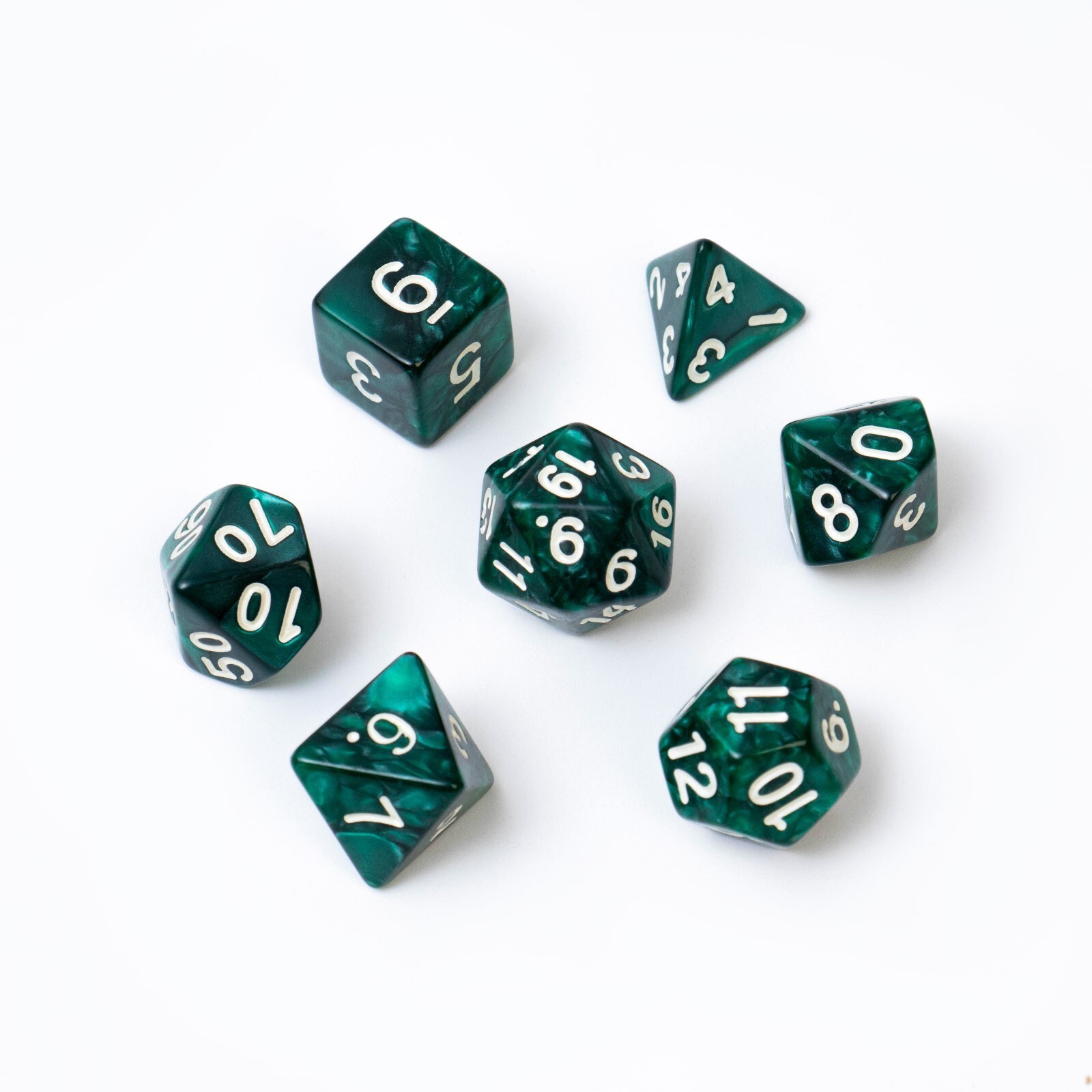 Набор кубиков "Время игры" Темный циан