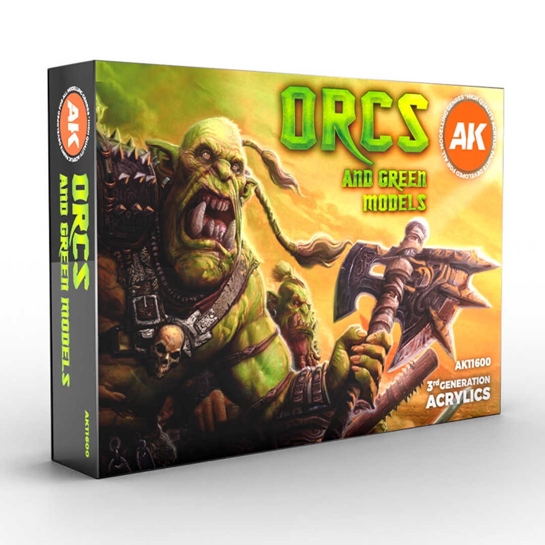AK: ORCS AND GREEN CREATURES SET AK11600 (6 шт)