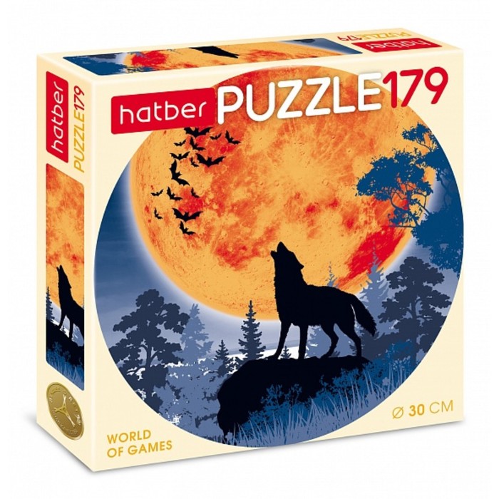 Пазл Hatber "Полнолуние" на 179 детал.