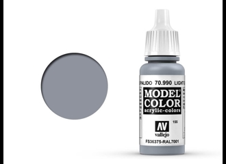 Vallejo Model Color: Light Grey 70.990