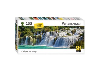 Пазл Степ "Водопад Крка" 133 детал.