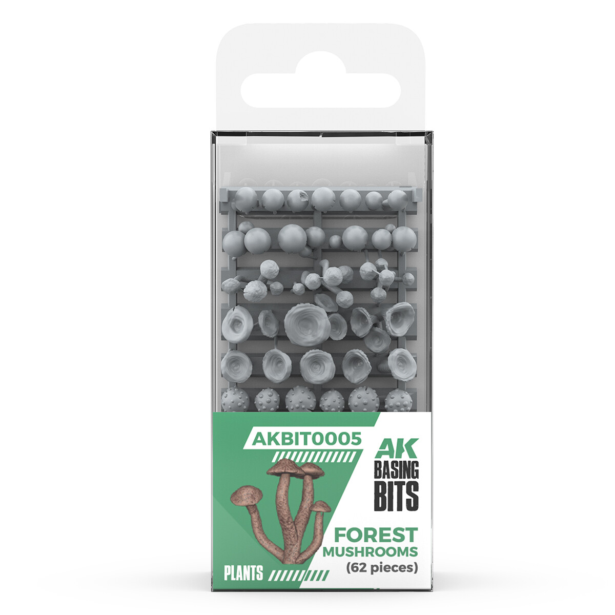 AK Interactive Basing Bits: Forest Mushrooms