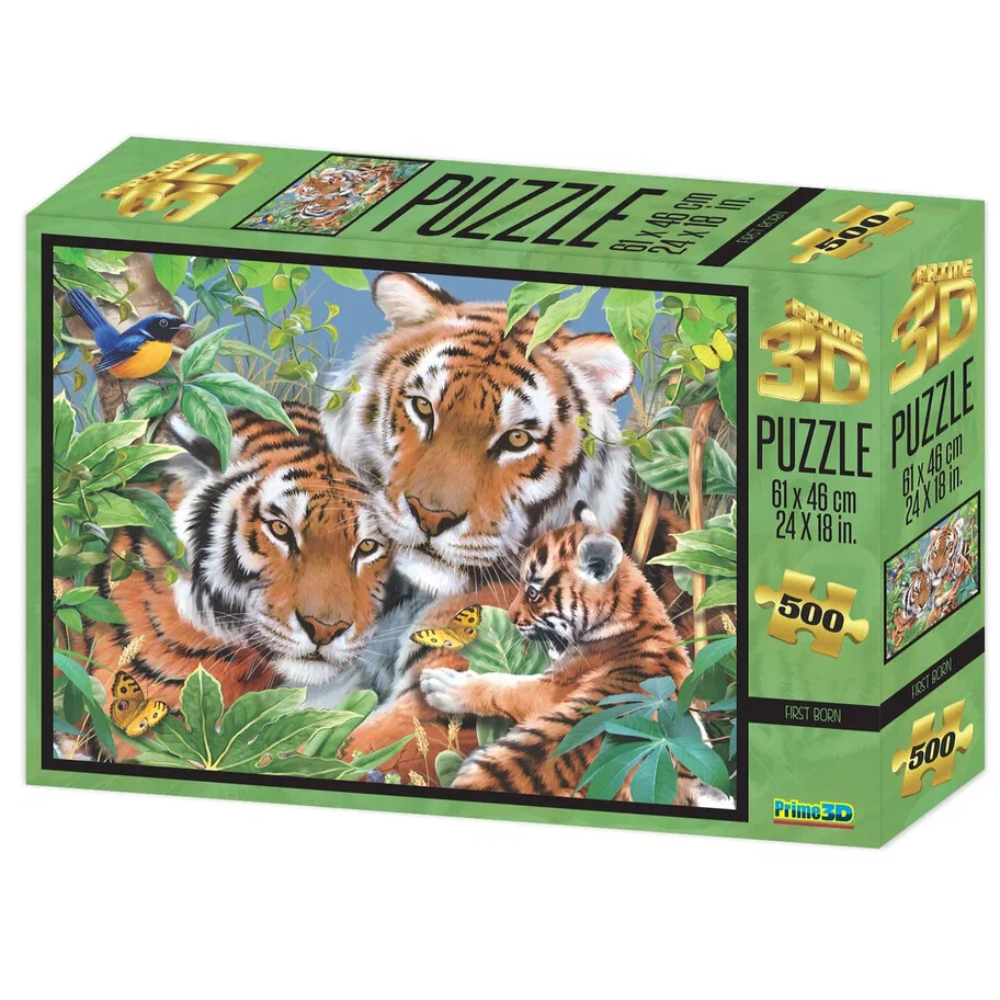 Пазл Super 3D "Первенец в семье", 500 детал. 