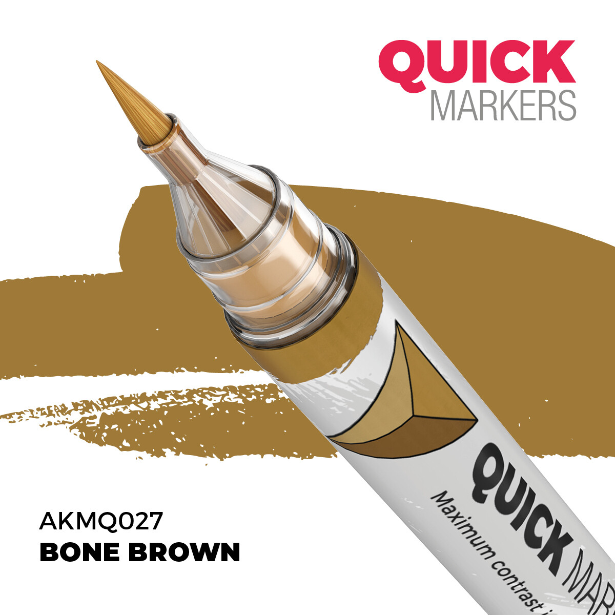 AK QUICK MARKER BONE BROWN AKMQ027
