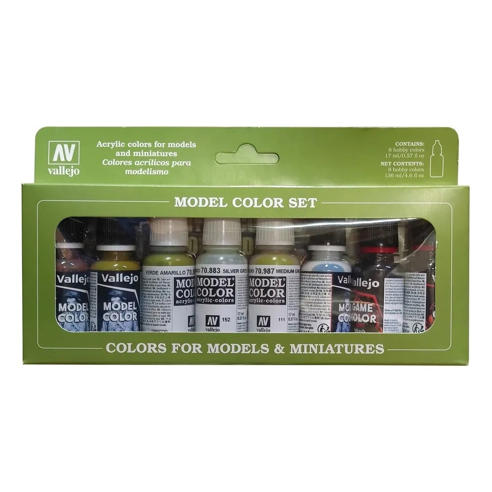 Vallejo Model Color: Building Colors (8 шт)