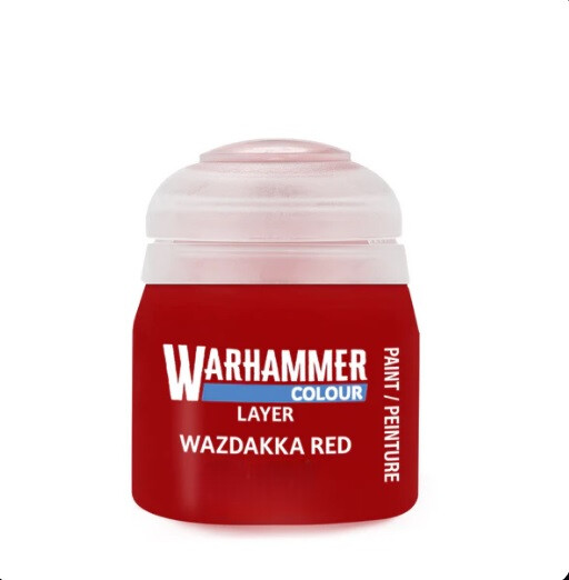 Warhammer Colour Layer: Wazdakka Red (12ml)