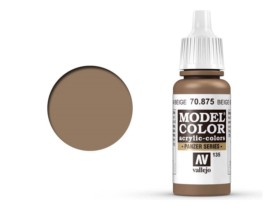 Vallejo Model Color: Beige Brown 70.875