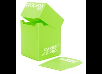 Коробочка Card-Pro (73 мм, 100+ карт) зеленая