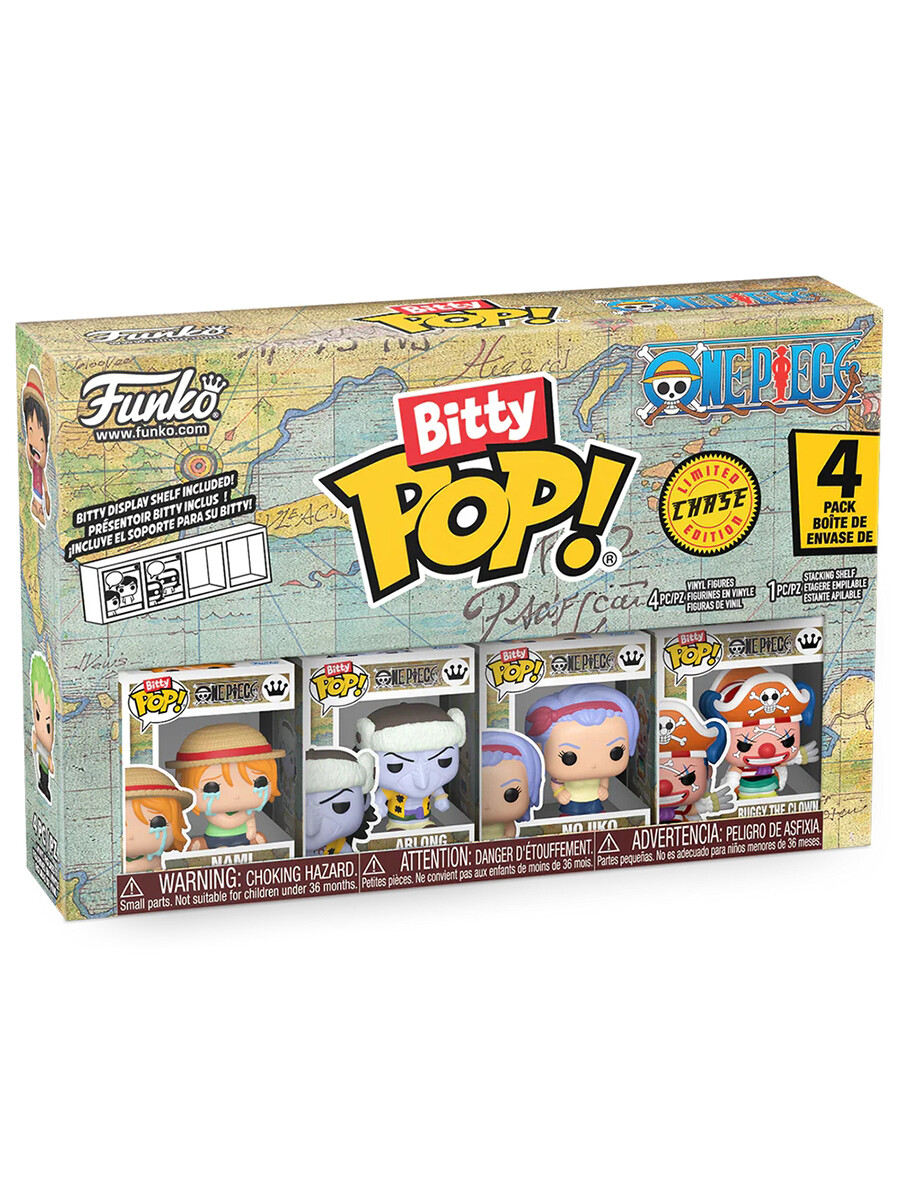 Фигурка Funko Bitty POP! One Piece Nami+Arlong+Nojiko+Chase