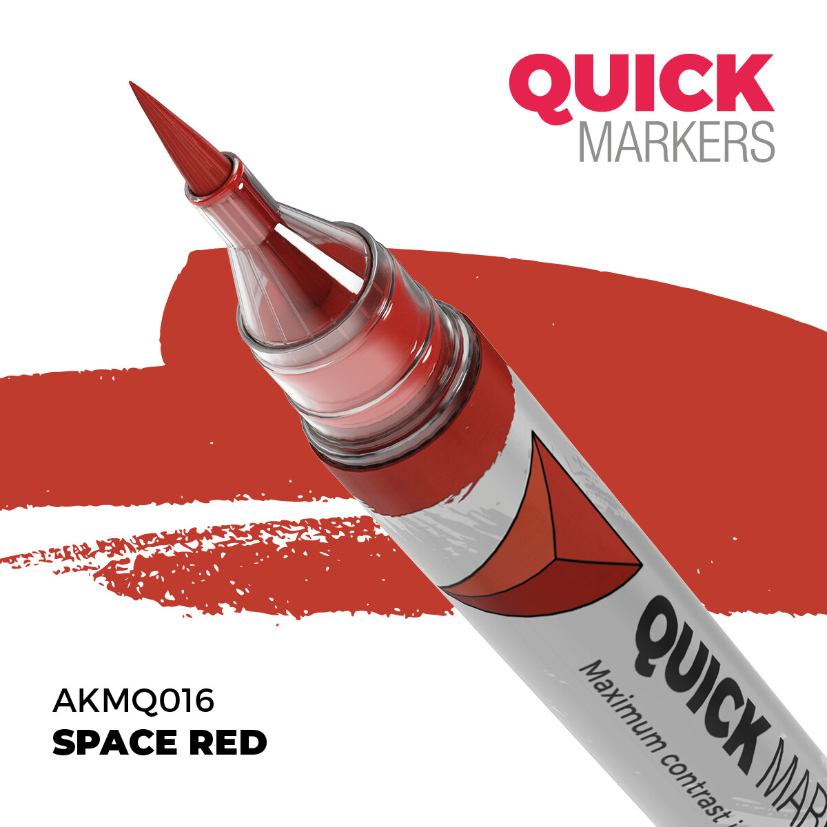 AK QUICK MARKER SPACE RED AKMQ016