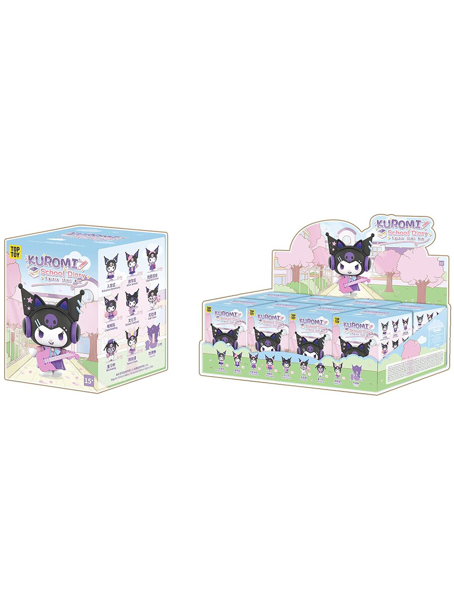 Фигурка Sanrio Куроми School Diary series Collectible Blind Box 1 шт. в асс.