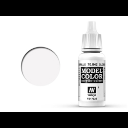 Vallejo Model Color: Gloss White 70.842