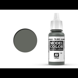 Vallejo Model Color: Gunmetal Grey 70.863
