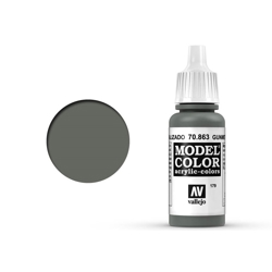 Vallejo Model Color: Gunmetal Grey 70.863