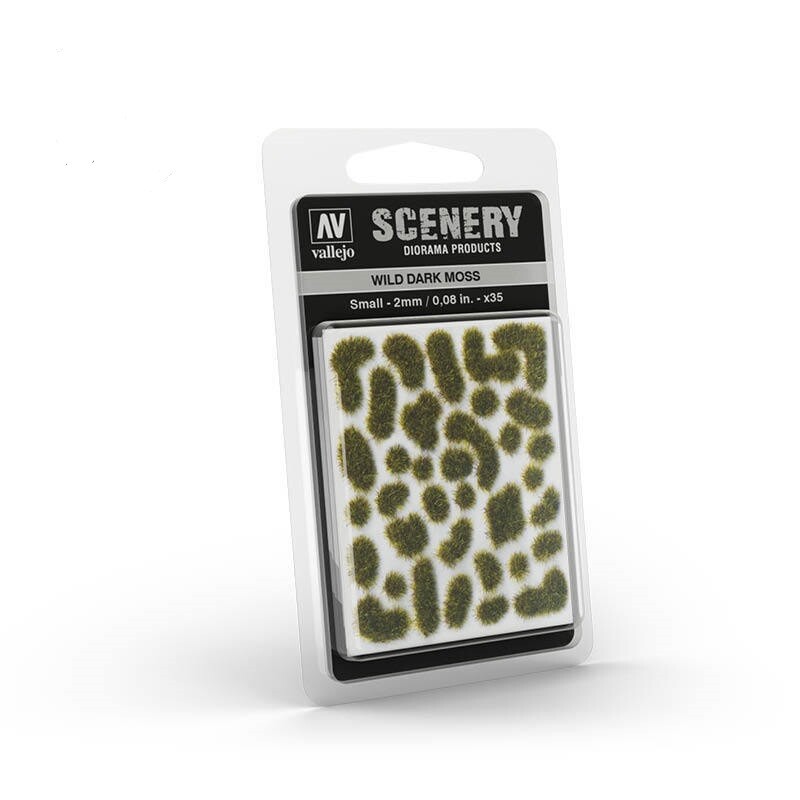 Vallejo Scenery: Wild Dark Moss (2 мм)