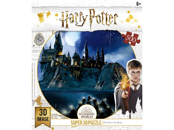 Пазл Super 3D «Хогвардс», 500 детал.