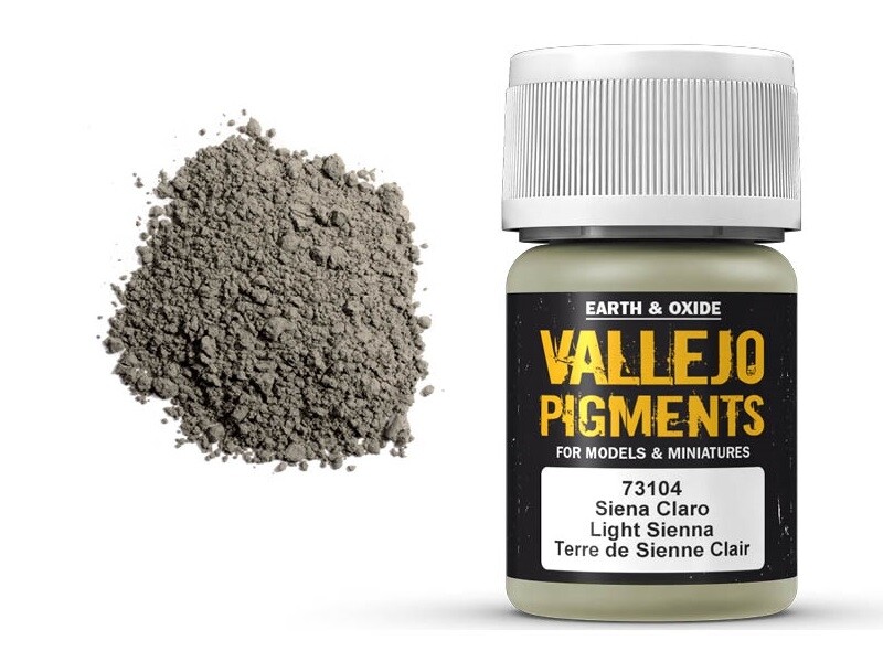 Vallejo Pigments: Light Sienna 73.104 (35 мл)