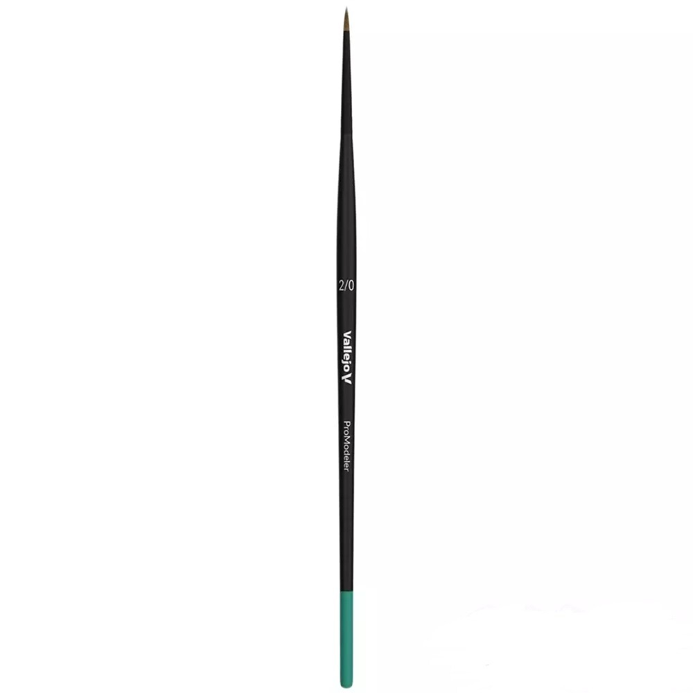 Кисть Vallejo Pro Modeler: Round Natural Hair №2/0