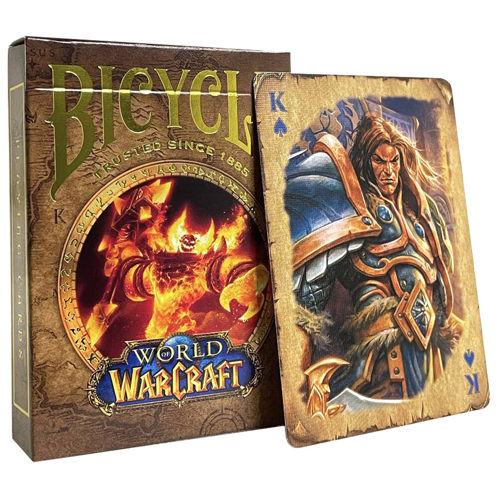 Карты "Bicycle World of Warcraft Classic Standard Index"