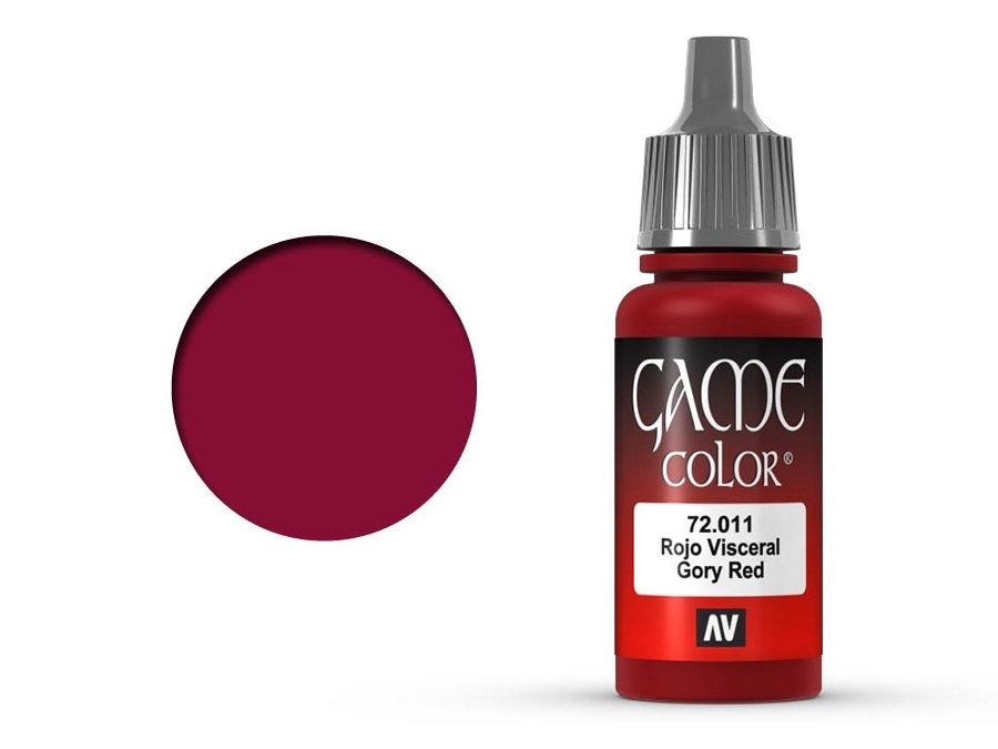 Vallejo Game Color: Gory Red 72.011