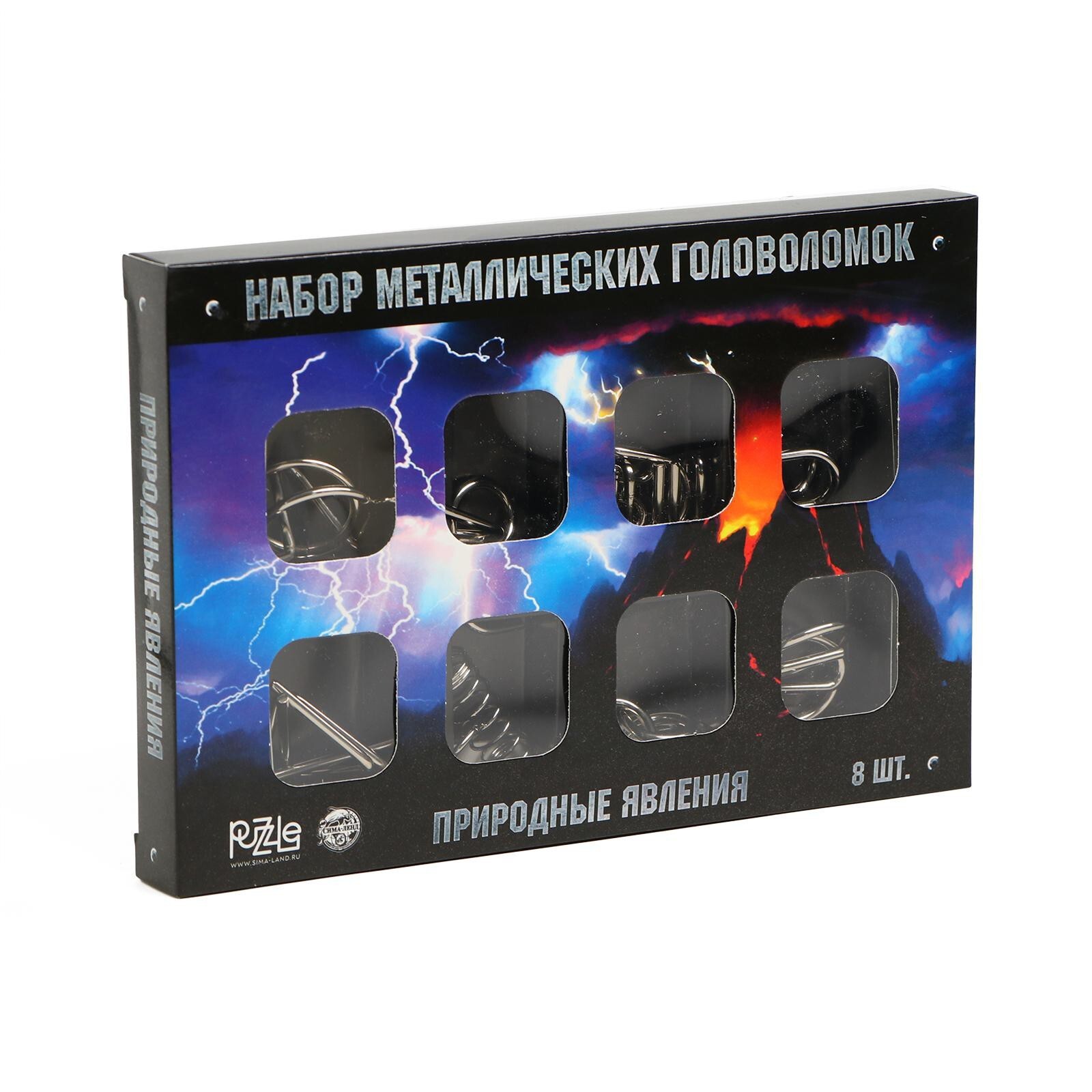 Набор головоломок "Природные явления" (8 шт)