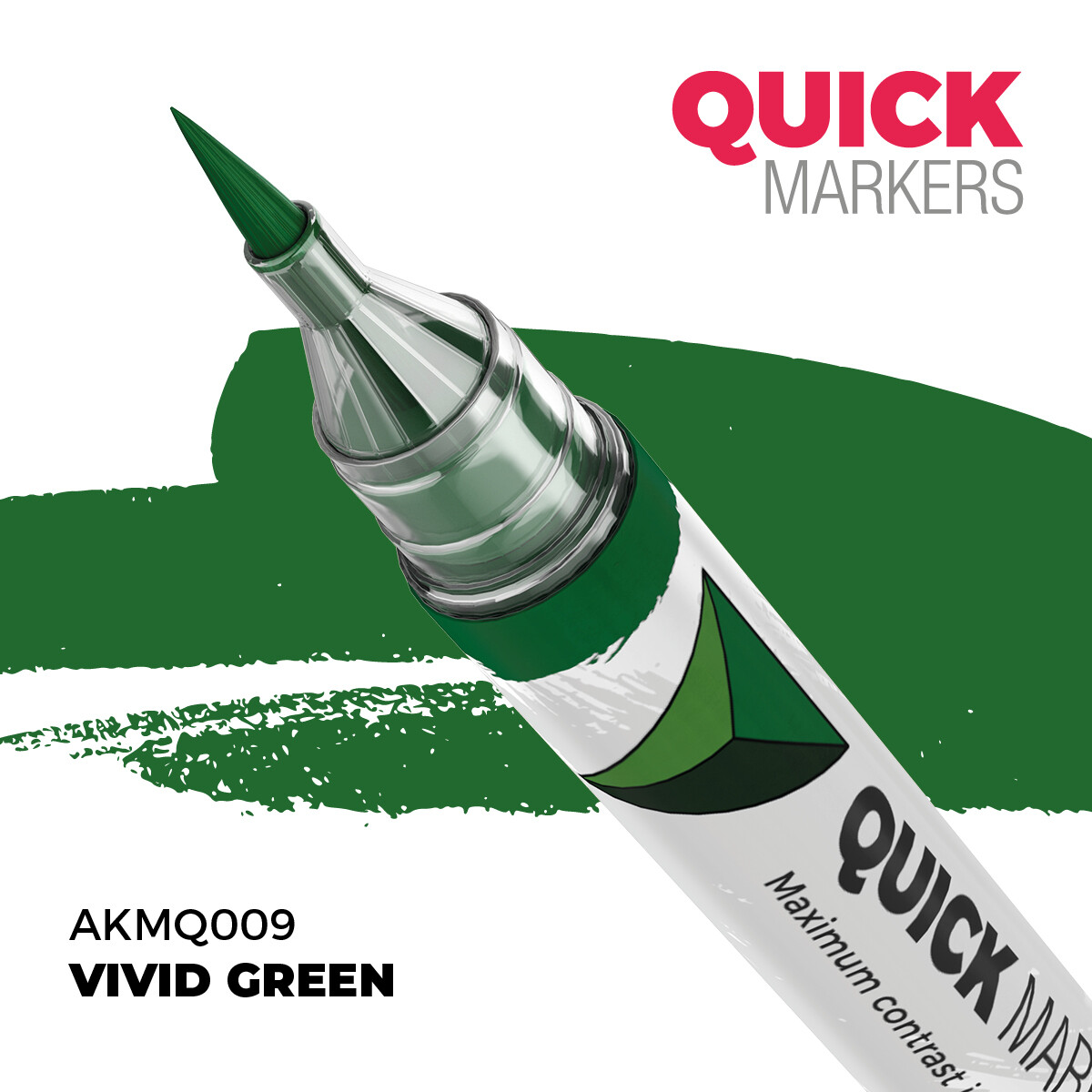 AK QUICK MARKER VIVID GREEN AKMQ009