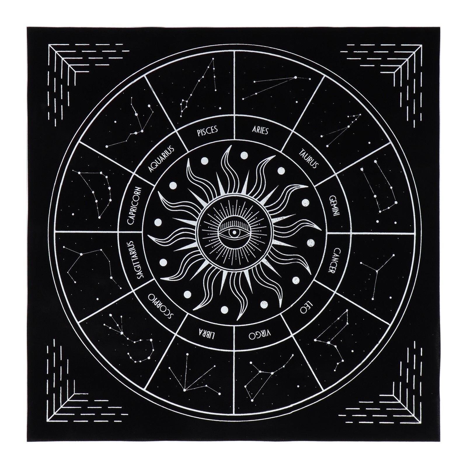 Скатерть для гадания бархатная "Звездный путь"