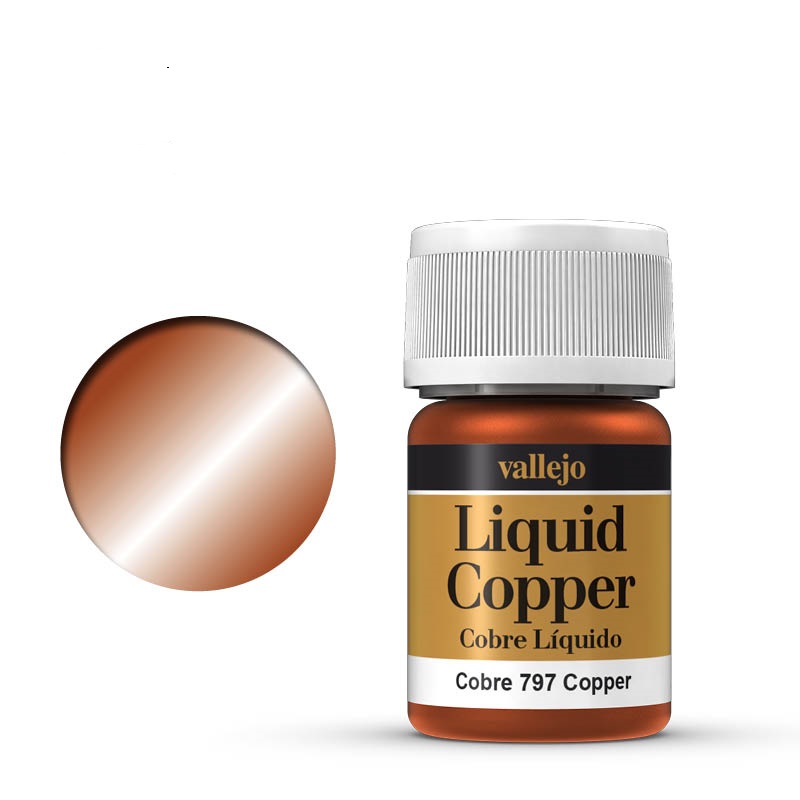 Vallejo Liquid Gold: Copper 70.797 (35 мл)