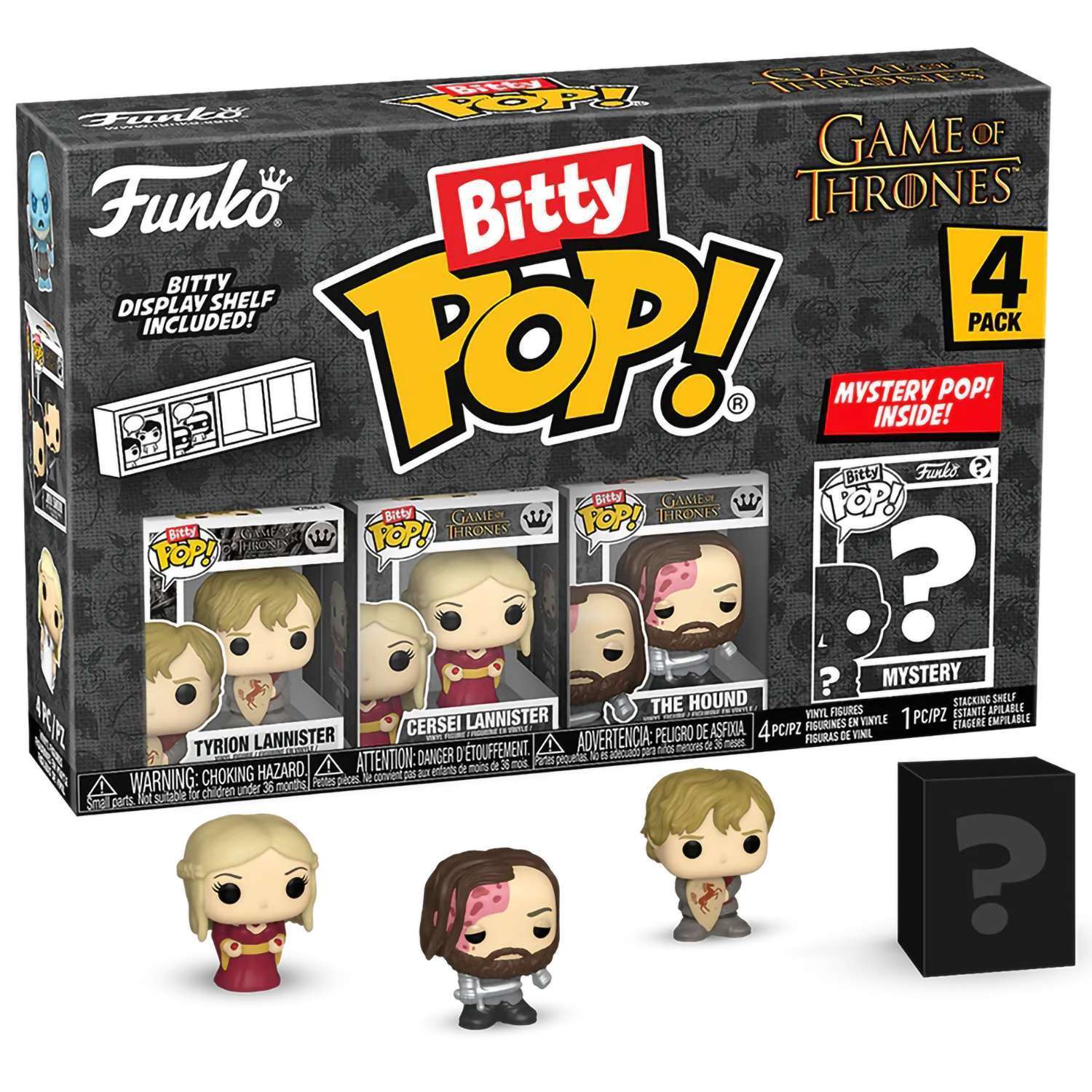 Фигурка Funko Bitty POP! Game of Thrones Tyrion+Cersei+The Hound+Mystery