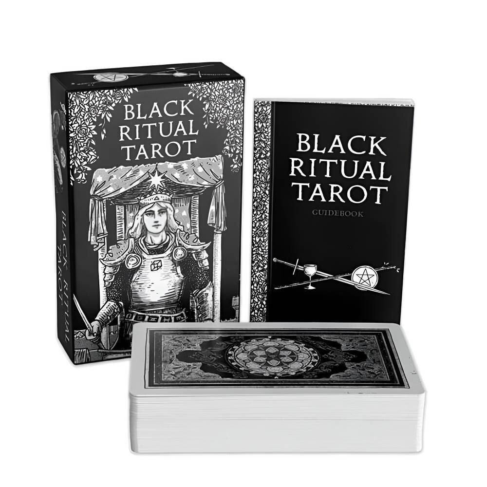 Карты Таро "Черное ритуальное Таро" / "Black Ritual Tarot"