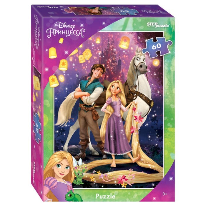Пазл Степ "Рапунцель - 3" 60 детал.