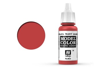 Vallejo Model Color: Scarlet 70.817