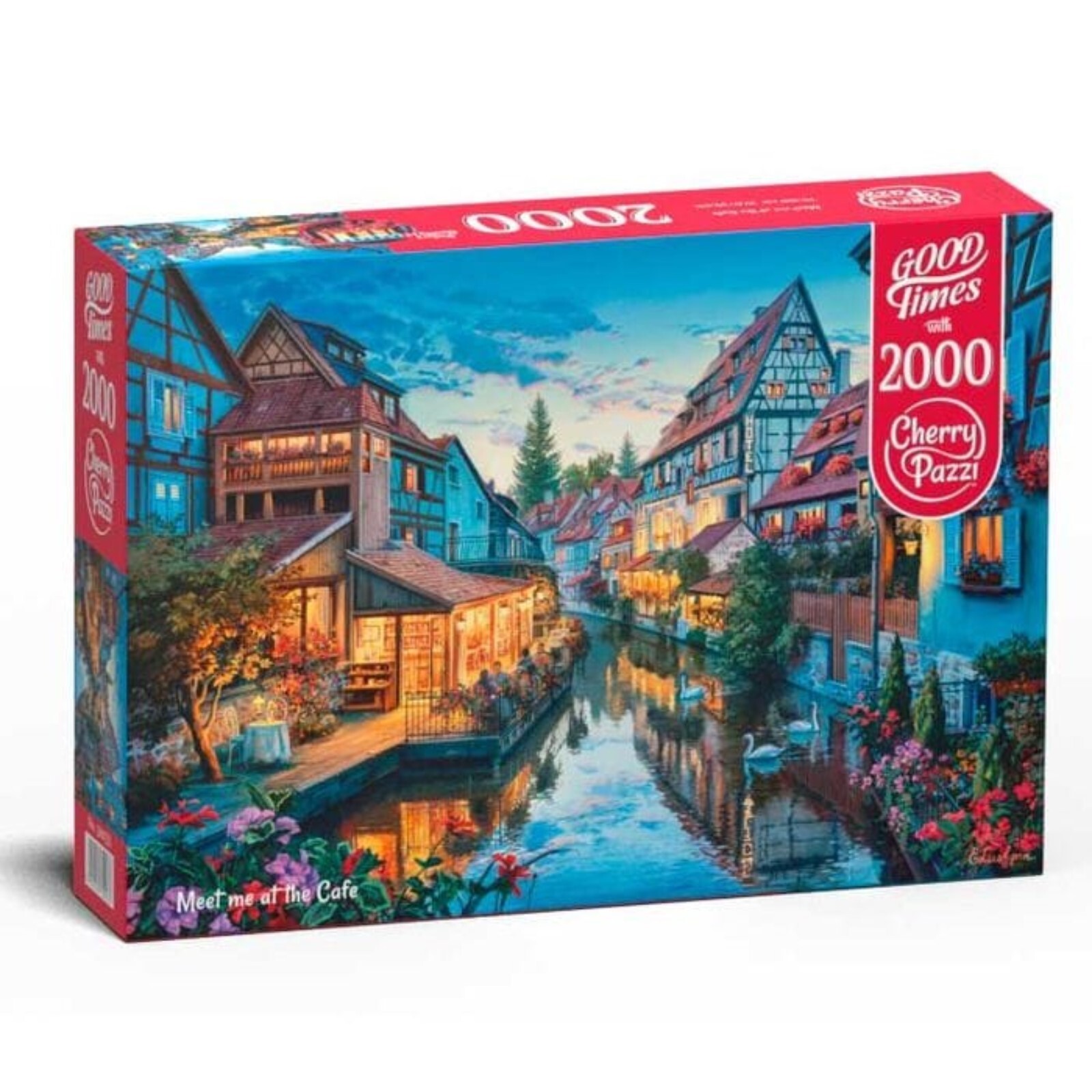 Пазл Cherry Pazzl "Встретимся в кафе" на 2000 детал.