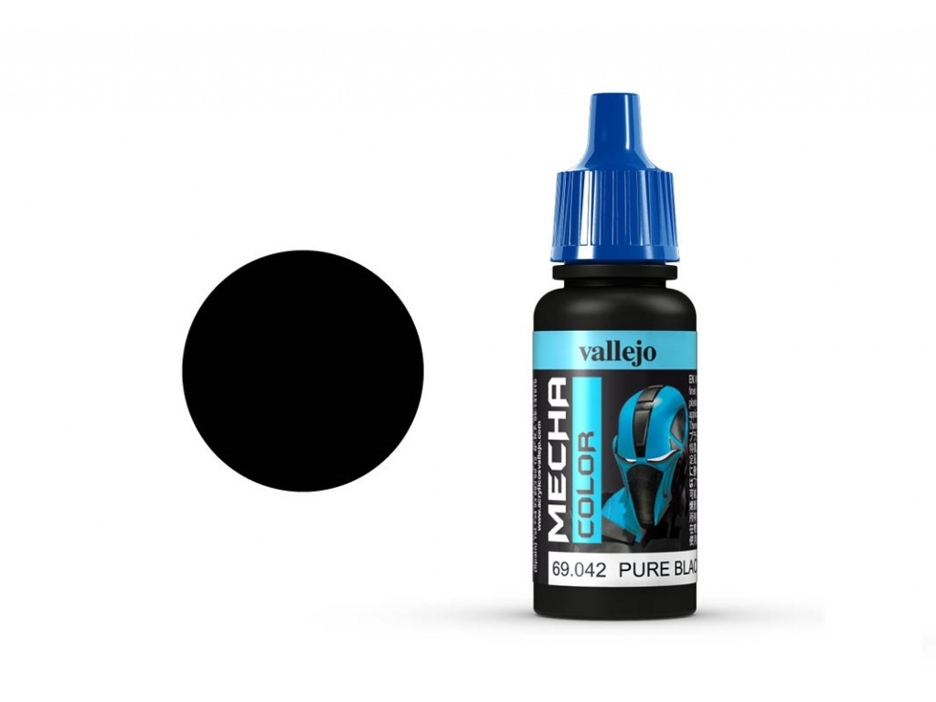 Vallejo Mecha Color: Pure Black 69.042
