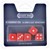Dice set STUFF-PRO d6 (5 pcs., 16mm) red