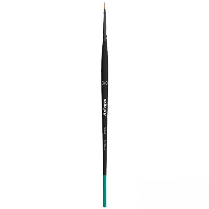 Кисть Vallejo Round Synthetic №3/0
